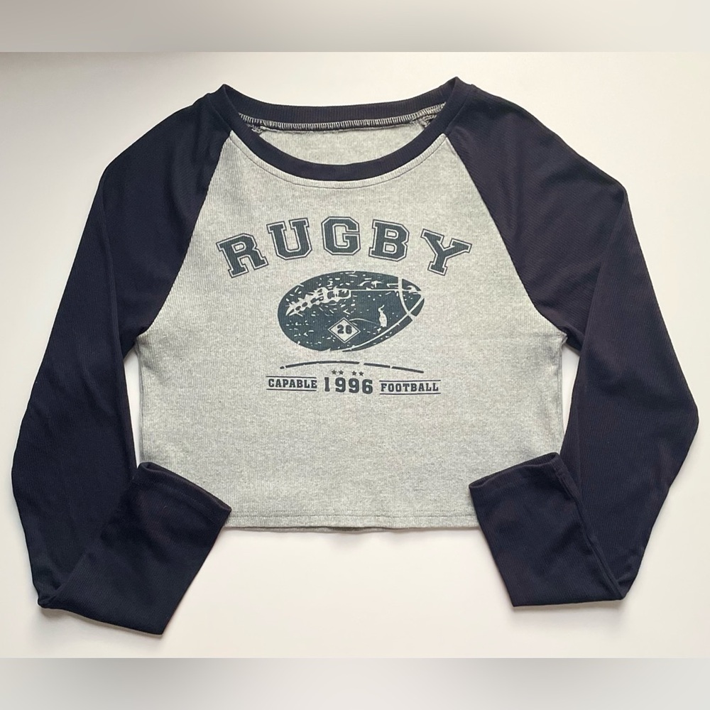 Dazy Long Sleeve Crop Top For Teens